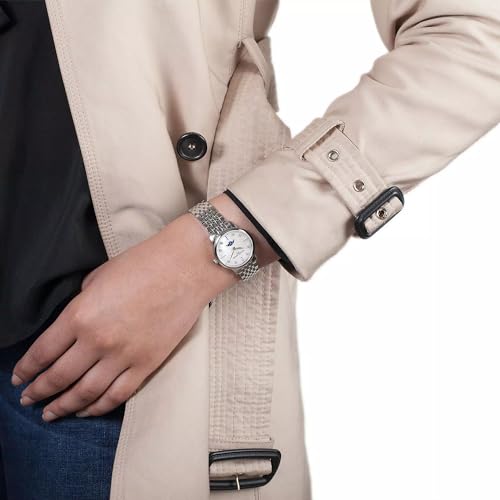 Frederique Constant Women's Slimline Moonphase Silver Watch