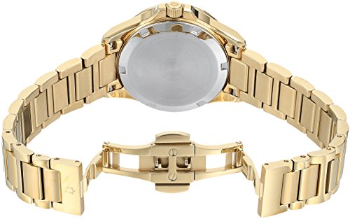 Bulova Ladies' Marine Star Diamond Gold Tone Watch