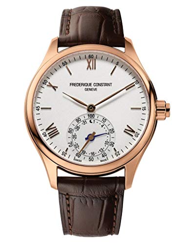 Frederique Constant Men's Smart Fitness Watch White/Brown