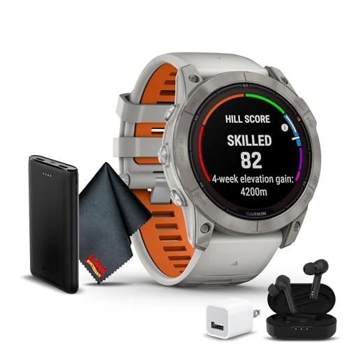 Garmin Fenix 7X Pro Sapphire Solar GPS Smartwatch