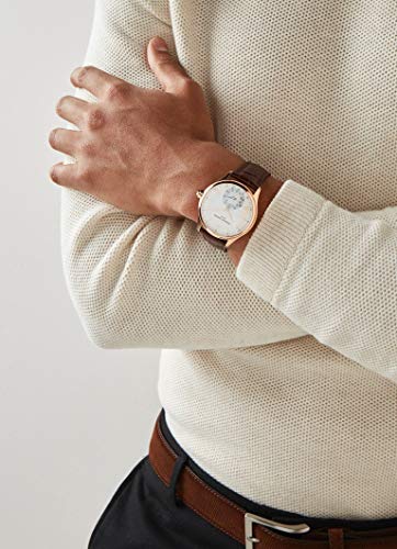 Frederique Constant Men's Smart Fitness Watch White/Brown