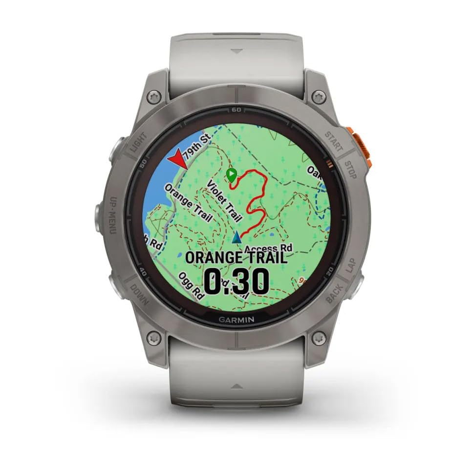 Garmin Fenix 7X Pro Sapphire Solar GPS Smartwatch