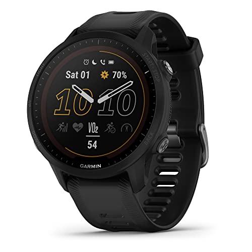 Garmin Forerunner® 955 Solar Triathlete Smartwatch - Black