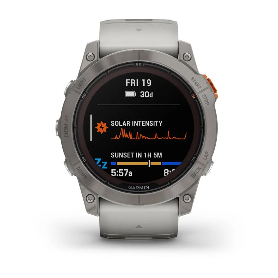 Garmin Fenix 7X Pro Sapphire Solar GPS Smartwatch
