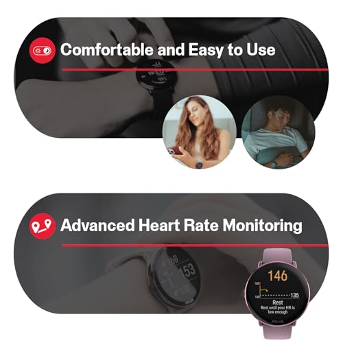 Polar Ignite 3 Smartwatch - AMOLED GPS Fitness Tracker
