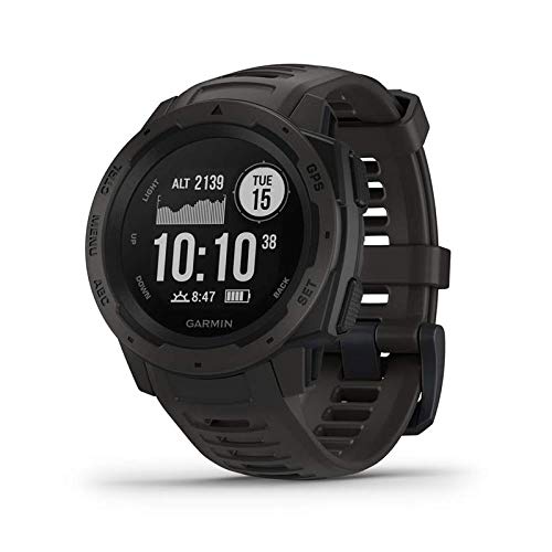 Garmin Instinct: Rugged Outdoor Watch with GPS, Heart Rate Monitoring