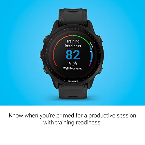 Garmin Forerunner® 955 Solar Triathlete Smartwatch - Black