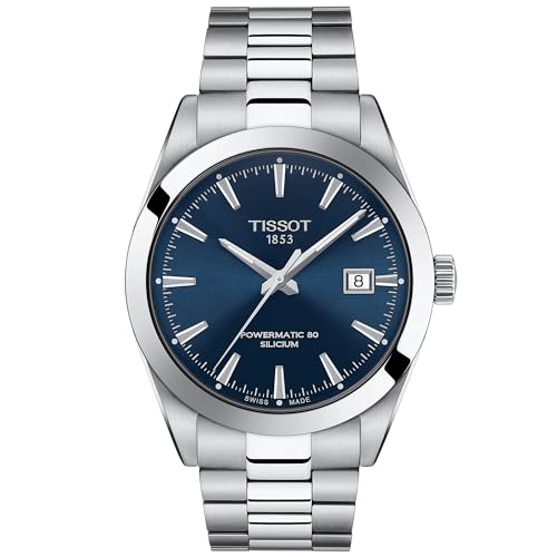 Tissot Stainless Steel Mens Grey Dress Watch