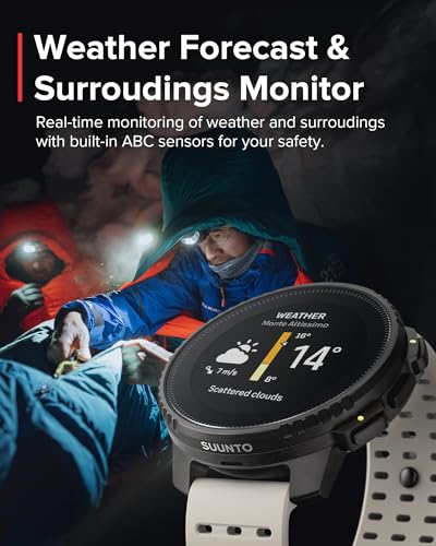 SUUNTO Vertical Solar GPS Adventure Watch, Dual-band GNSS