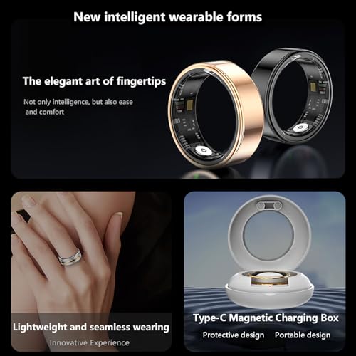 Smart Ring Fitness Tracker Health Sleep Heart Rate