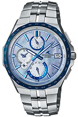CASIO Oceanus Butterfly Shell Watch with Bluetooth Compatibility