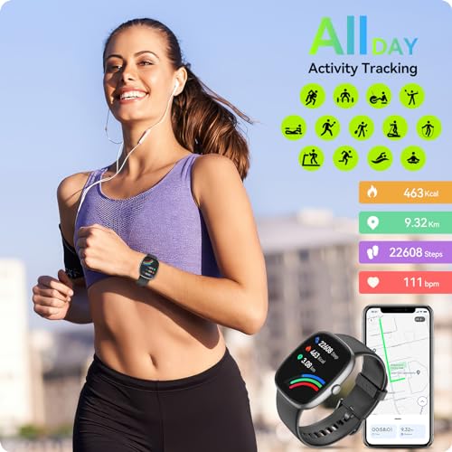 Anyloop Fitness Tracker Watch with Heart Rate Monitor