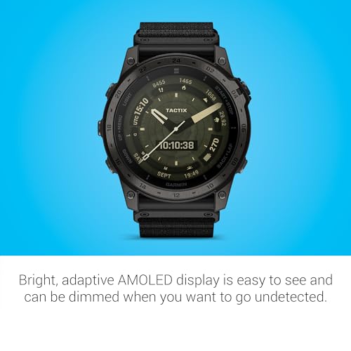 Garmin tactix® 7: Specialized Military Tactical GPS Smartwatch