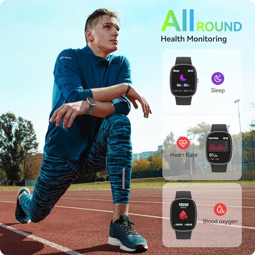 Anyloop Fitness Tracker Watch with Heart Rate Monitor