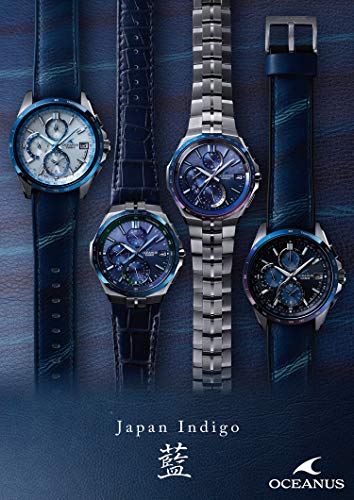 CASIO Oceanus Butterfly Shell Watch with Bluetooth Compatibility
