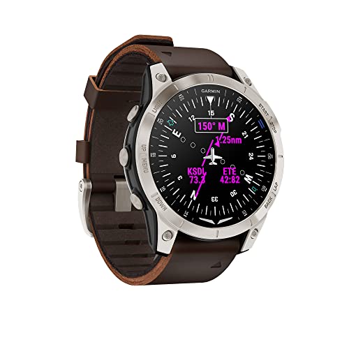 Garmin D2 Mach 1 Smartwatch: Aviator GPS, Health Features