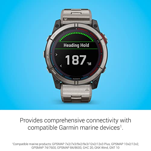 Garmin quatix® 7X Solar Marine GPS Smartwatch