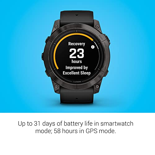 Garmin Epix Pro Gen 2 Sapphire Smartwatch, 51mm Black