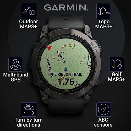 Garmin Epix Pro Gen 2 Smartwatch: Titanium 51mm