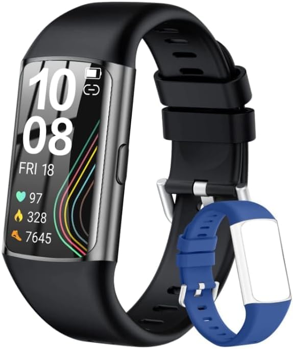 IP68 Waterproof Smart Fitness Tracker Watch for Women Men