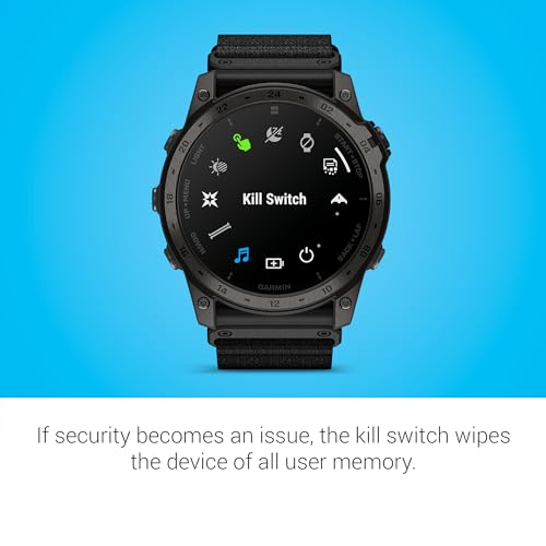 Garmin tactix® 7: Specialized Military Tactical GPS Smartwatch