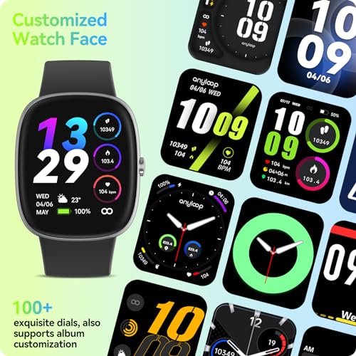 Anyloop Fitness Tracker Watch with Heart Rate Monitor