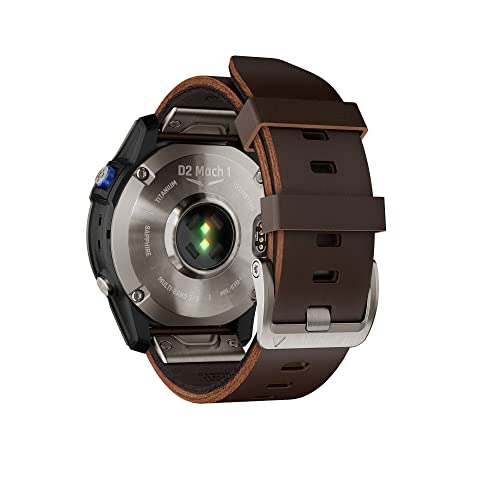Garmin D2 Mach 1 Smartwatch: Aviator GPS, Health Features