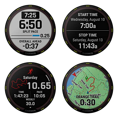 Garmin Enduro 2 Smartwatch, Titanium with Nylon Band