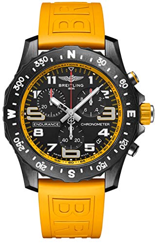 Breitling Endurance Pro Quartz Watch Yellow Black Men's