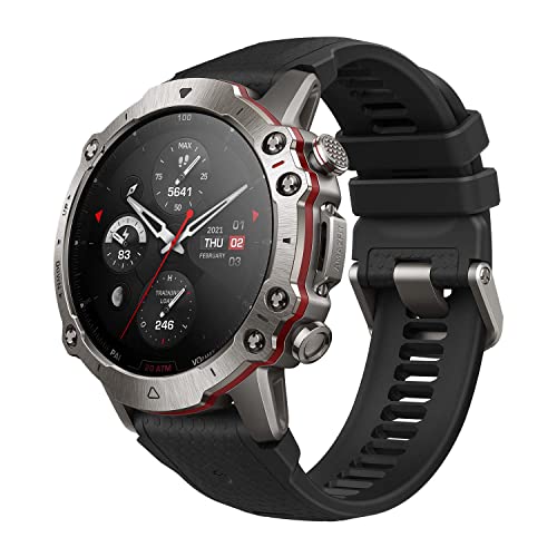 Amazfit Falcon Premium Smart Watch with Titanium Body