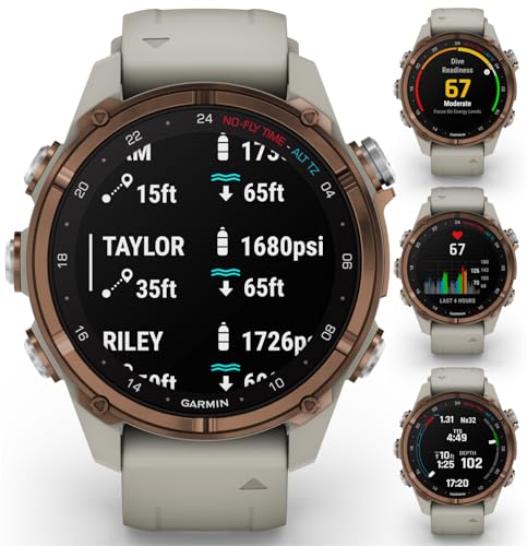 Garmin Descent Mk3 & Mk3i Dive Computers Bundle