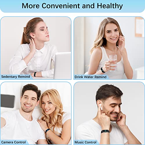 IP68 Waterproof Smart Fitness Tracker Watch for Women Men