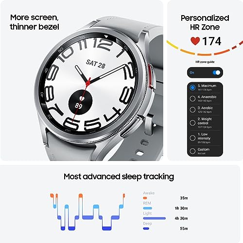 SAMSUNG Galaxy Watch 6 Classic: 47mm Bluetooth Smartwatch