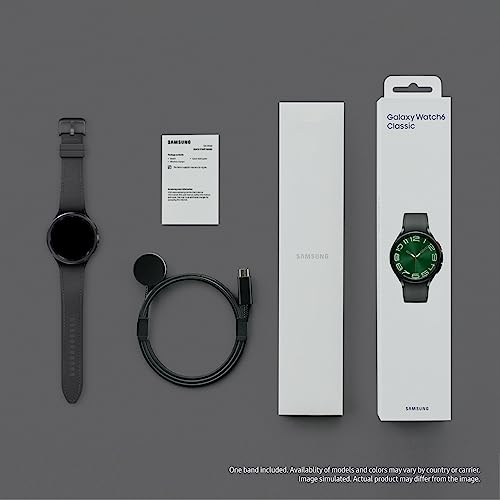 SAMSUNG Galaxy Watch 6 Classic: 47mm Bluetooth Smartwatch