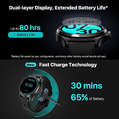 Ticwatch Pro 5 Smartwatch for Men, Long Battery Life