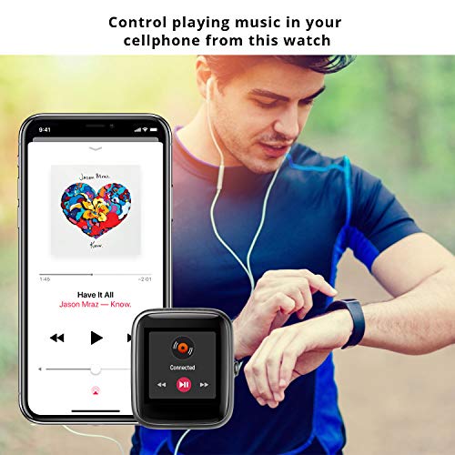 Fitpolo Fitness Tracker with Heart Rate Monitor - Smartwatch