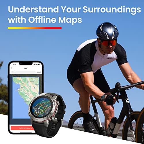 Amazfit Falcon Premium Smart Watch with Titanium Body