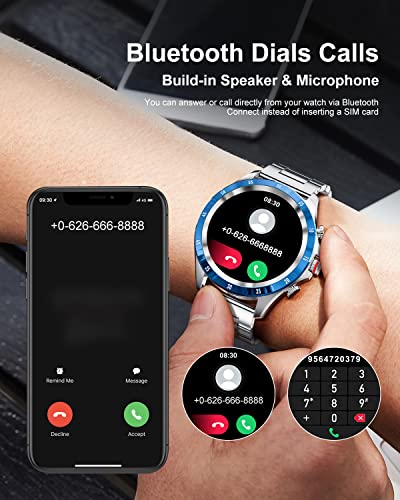 LIGE Smart Watch: Bluetooth Calls, 20 Sport Modes