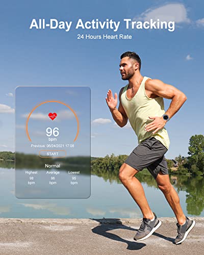 LIGE Smart Watch: Bluetooth Calls, 20 Sport Modes