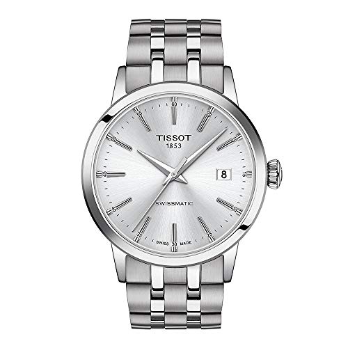 Tissot Men's Stainless Steel Grey Dress Watch