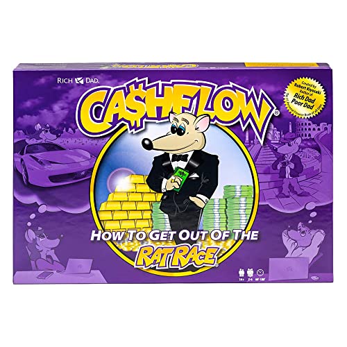 2020 Rich Dad CASHFLOW Board Game for Business Learning