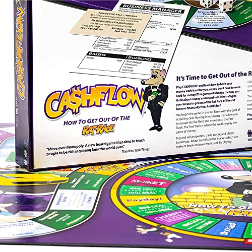2020 Rich Dad CASHFLOW Board Game for Business Learning