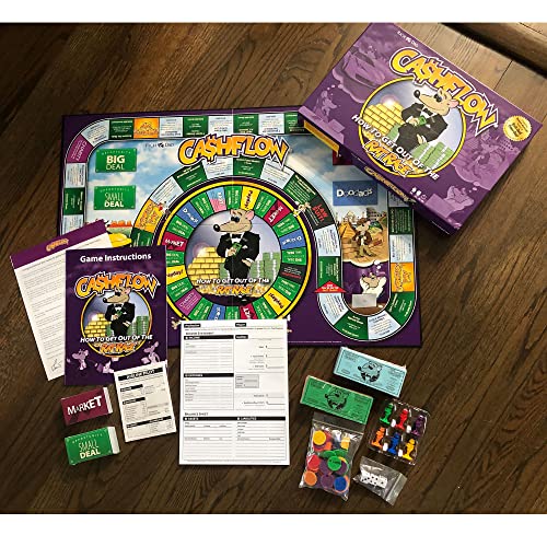 2020 Rich Dad CASHFLOW Board Game for Business Learning
