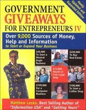 Entrepreneurs guide to government grants - Volume IV