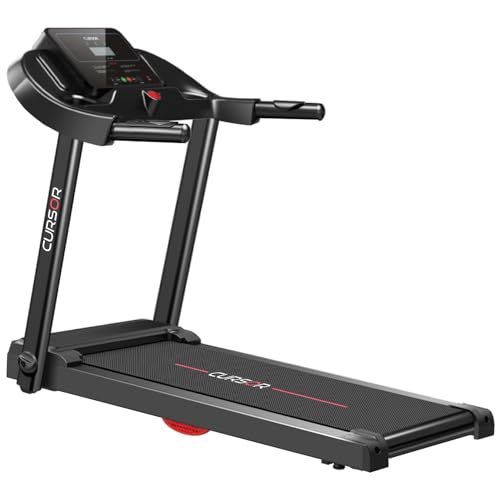 Cursor Fitness Folding Treadmill with Pulse Sensor, 2.5HP
