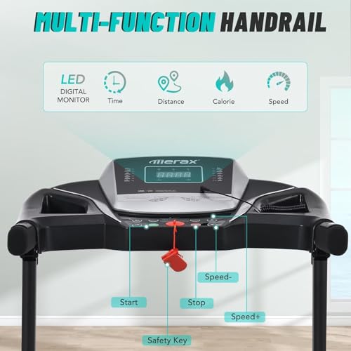 Merax Home Treadmill with Incline and Pulse Sensor
