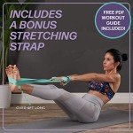 URBNFit Yoga Blocks Set with Strap - 2 Pack