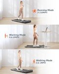 Portable Under Desk Walking Pad Treadmill with Remote