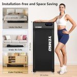 Portable Under Desk Walking Pad Treadmill 330 lb