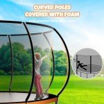 12FT/14FT Outdoor Trampoline with Basketball Hoop